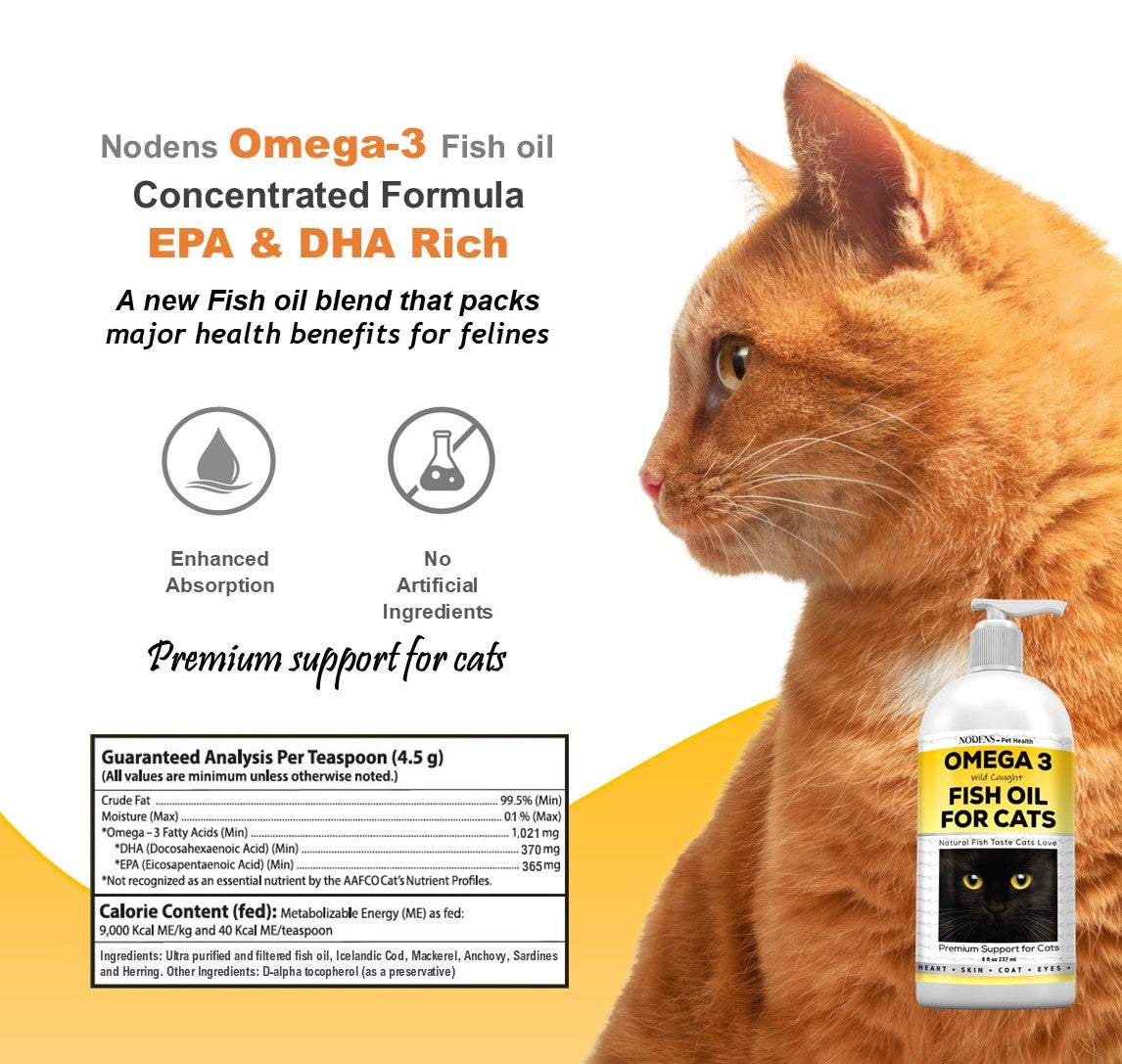 Nodens Omega-3 Fish oil for Cats