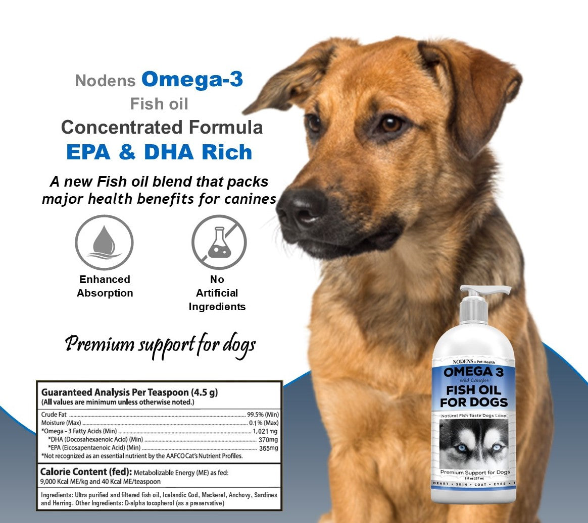 Nodens Omega-3 Fish oil for Dogs