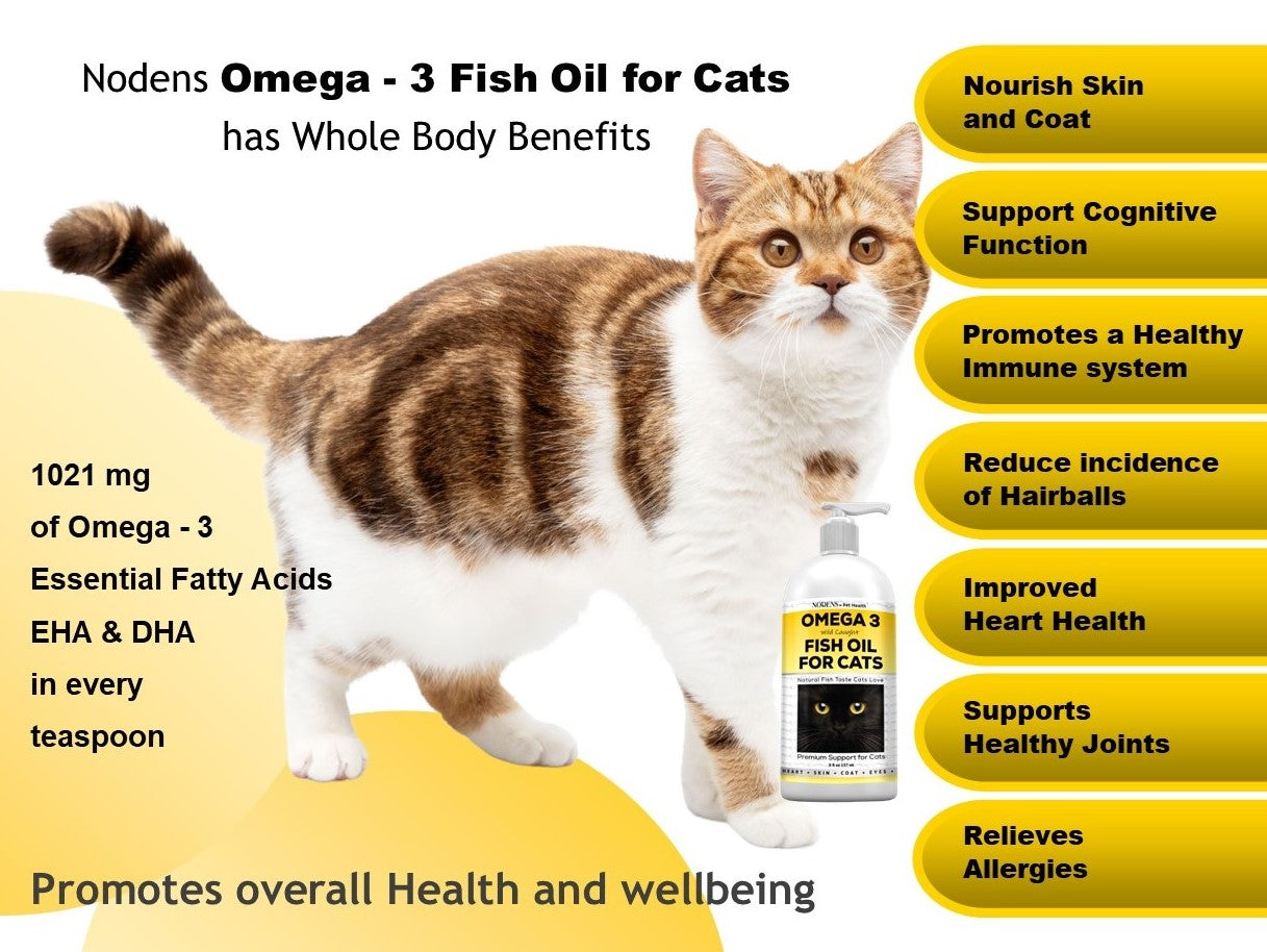 Nodens Omega-3 Fish oil for Cats