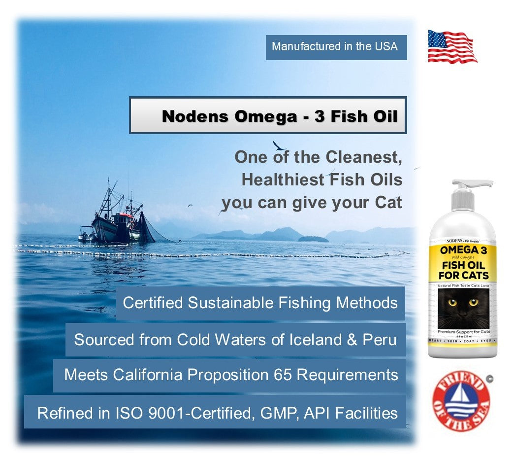 Nodens Omega-3 Fish oil for Cats