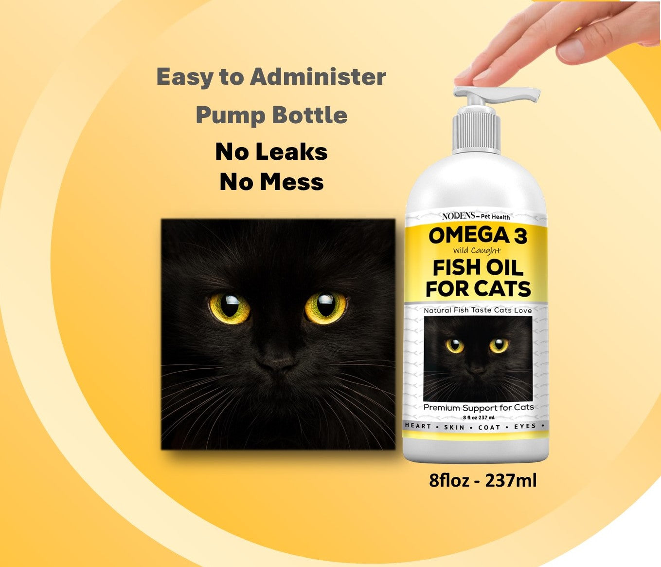 Nodens Omega-3 Fish oil for Cats