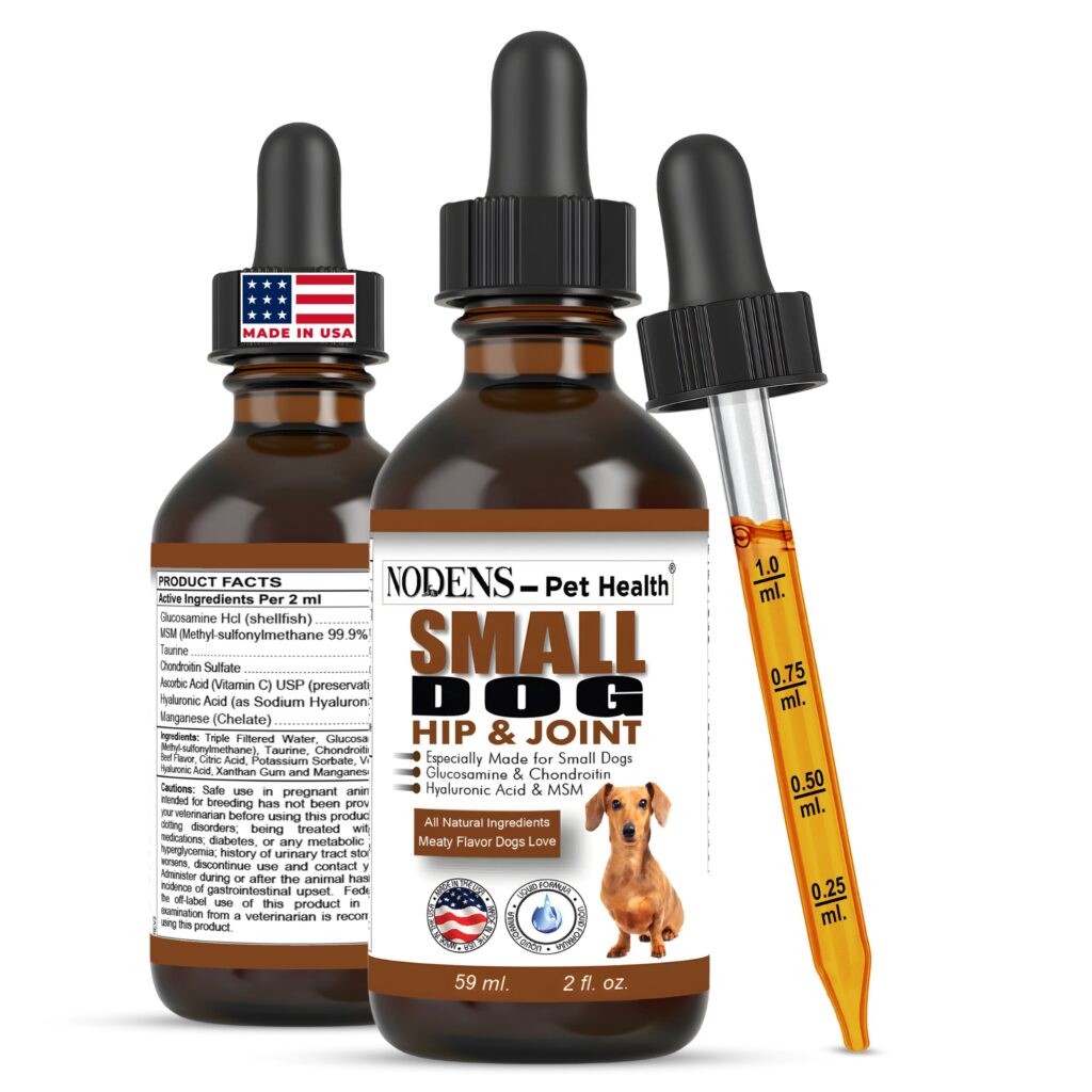 glucosamine for small dogs; pain relief for small dogs; dog arthritis pain 